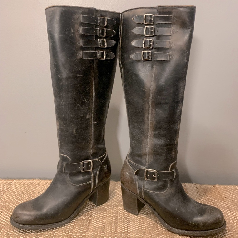 Frye knee high boots